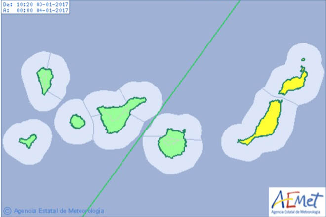 Declarada La Situación De Prealerta Por Viento En Lanzarote Y ...